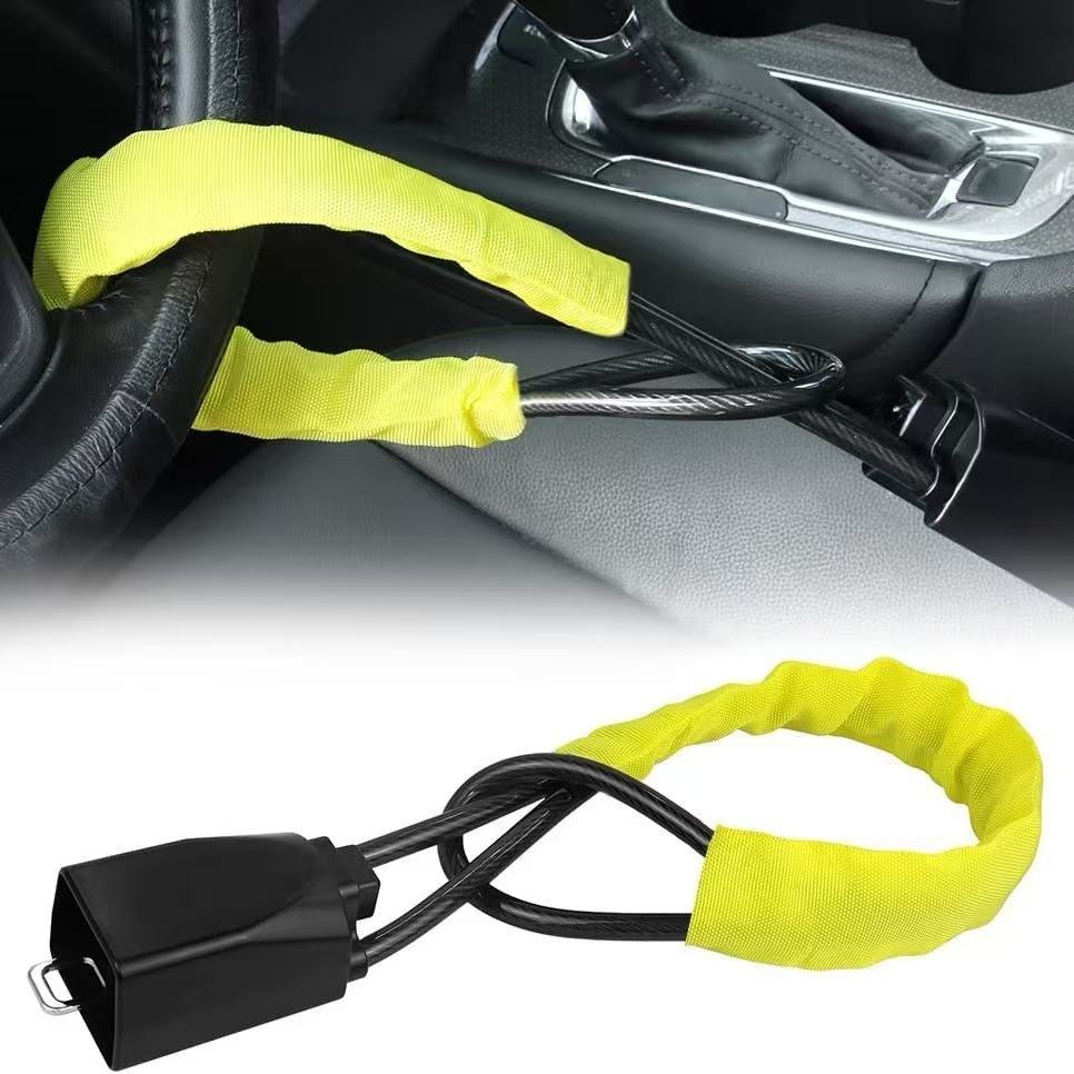 Universal Anti-Theft Car Steering Wheel Lock - Security Device Buyer<i></i>'s Guide Reviews